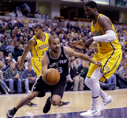 Tony Parker vs. los Pacers de Indiana