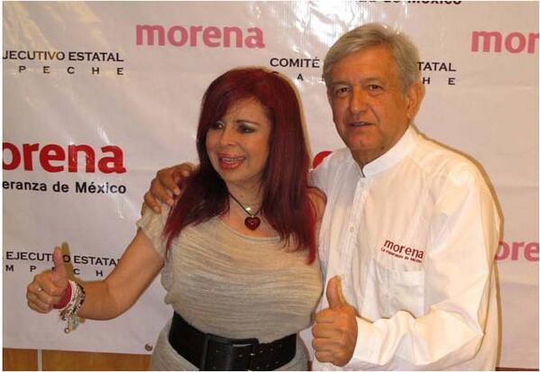 La senadora Layda Sansores dijo que su incorporación al PT es para reforzar el movimiento de Andrés Manuel López Obrador.