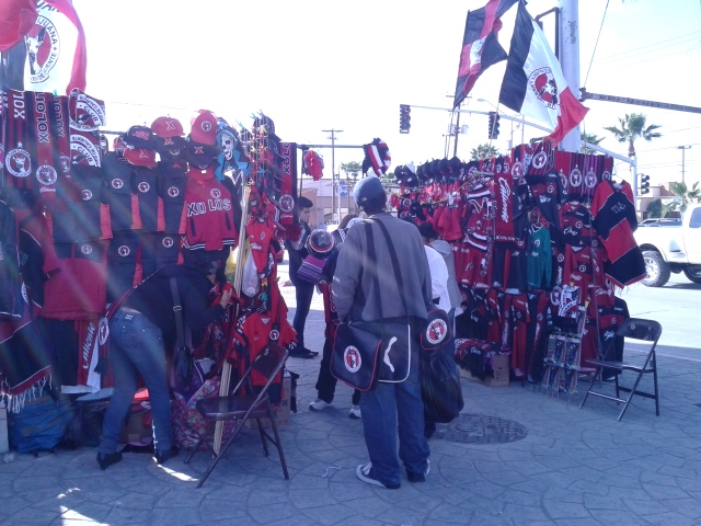 Todo listo para el Xolos-Cruz Azul en Tijuana