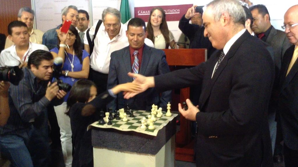 Garry Kasparov , el ex campeón mundial de ajedrez.