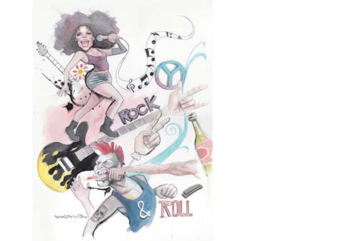 Ilustración Vive Latino