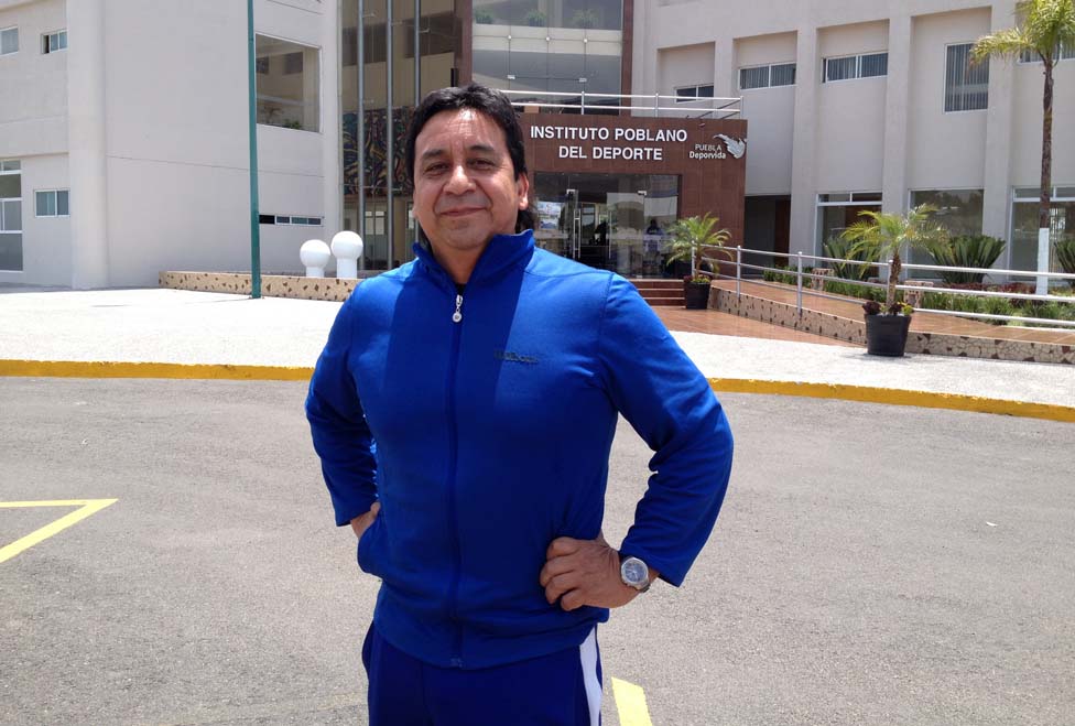 Mauricio García Castillo, presidente de la Asociación Poblana de Físicoconstructivismo.