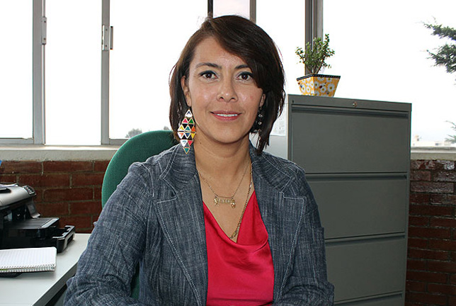 Mireya Miranda Carrillo, jefa de la Unidad de Mediación 