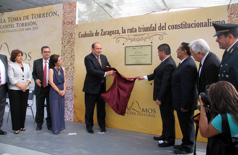 Imposición del nombre "Centenario de la Toma de Torreón" al Conalep.