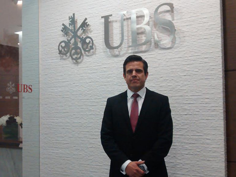 Ricardo Ortiz Villarreal, director de UBS en Monterrey. 