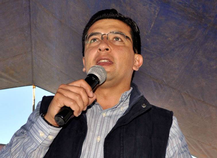 Jualio Soto Márquez, presidente municipal de Tulancingo. 
