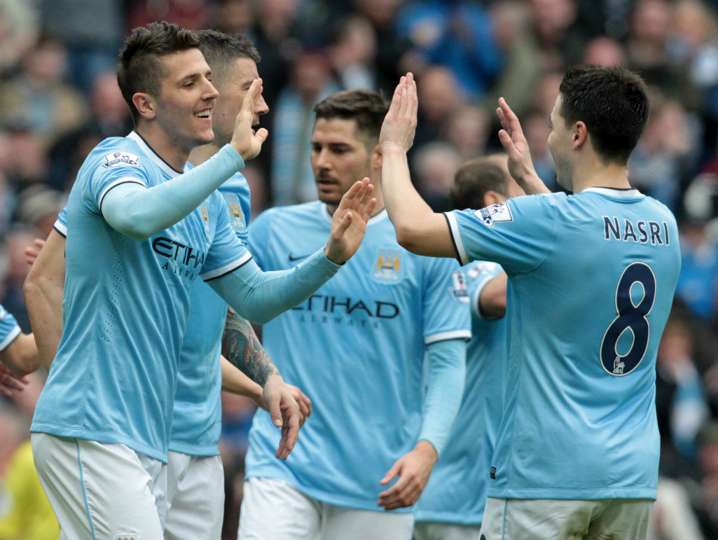 Steven Jovetir y Samir Nasri  