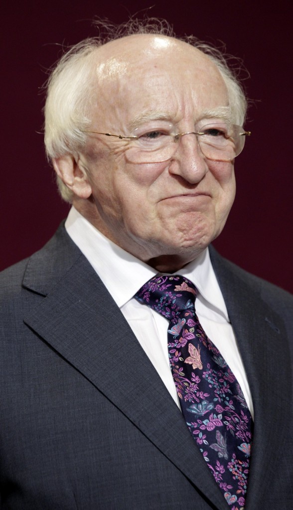 Michael D. Higgins, presidente de Irlanda