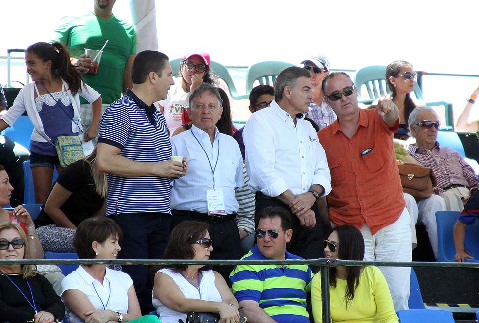 Rafael Moreno Valle y Antonio Gali dieron cuenta del triunfo mexicano en la Copa Davis.
