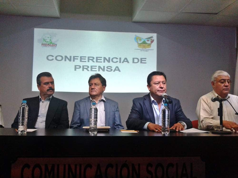 Conferencia de prensa. 