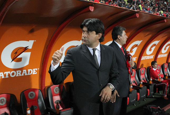 El técnico del Toluca.