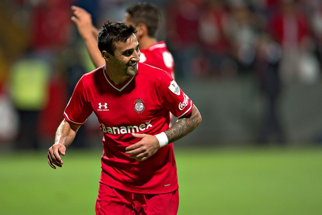 Juan Manuel Salgueiro, jugador del Toluca