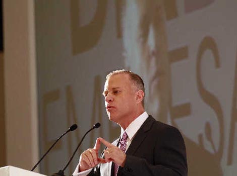 Óscar Benavides, presidente saliente de Coparmex Jalisco.