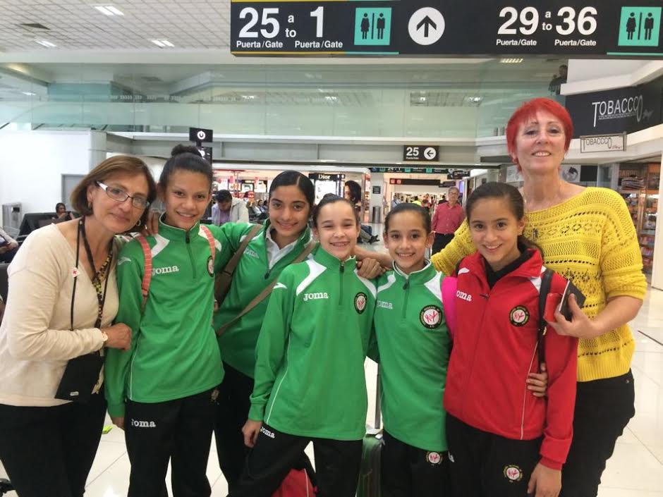 La selección mexicana juvenil de gimnasia rítmica participarán en Canadá en la Copa Pacific Rim Alliance.
