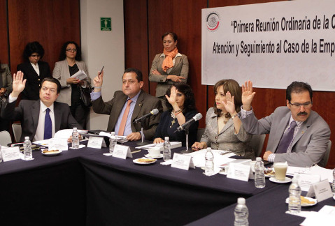 Primera reunión ordinaria de trabajo de la comisión especial para la atención y seguimiento al caso Oceanografía.
