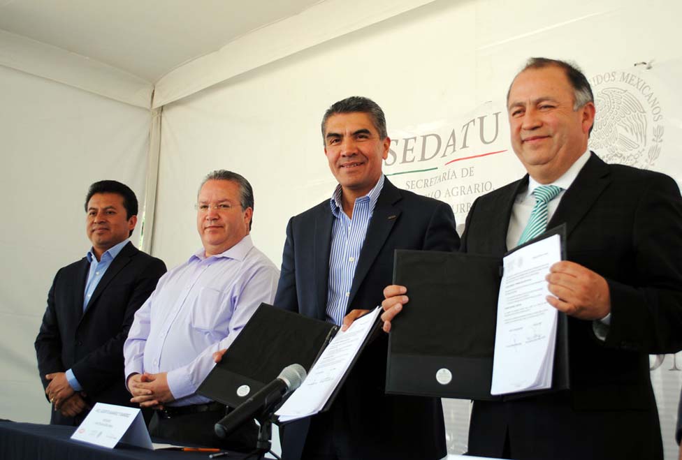 El convenio permitirá a la CMIC apoyar las actividades y servicios que favorezcan el desarrollo y ejecución de programas coordinados por la SEDATU,