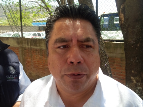 Delegado de la Secretaría de Agricultura, Ganadería y Desarrollo Pesca y Alimentación en Oaxaca, Manuel García Corpus.
