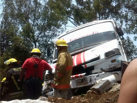 En el accidente fallecieron dos personas. 