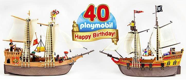 Feliz 40 aniversario Playmobil