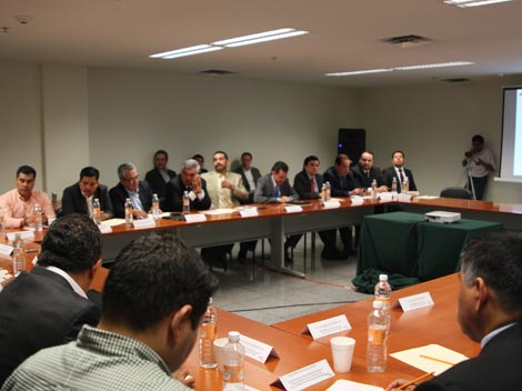 La reunión se llevó a cabo en la Torre Administrativa.