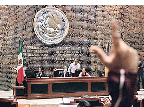 Un total de 39 niños participaron como legisladores. 