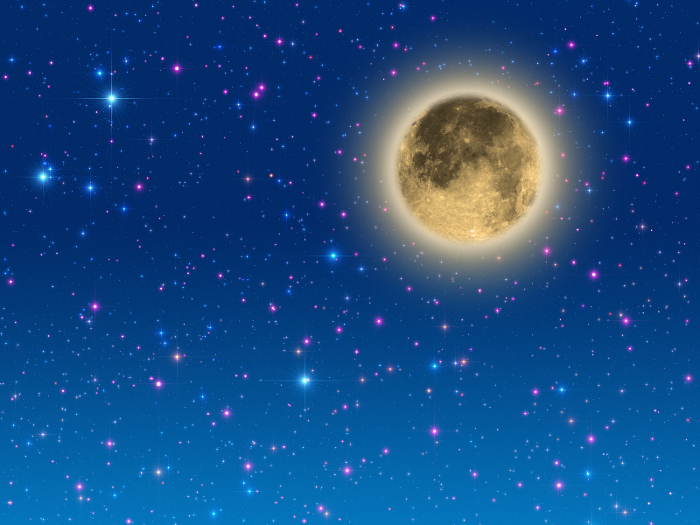 Fases del eclipse lunar. 