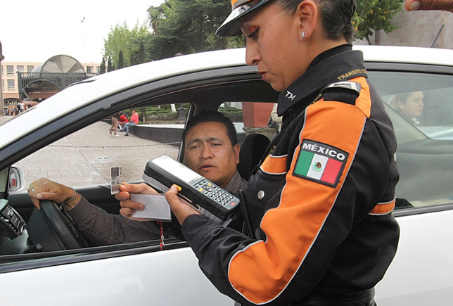 Las únicas autorizadas para infraccionar.