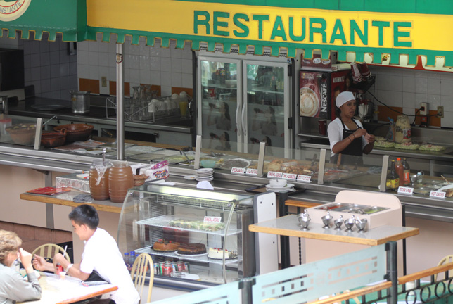 Restaurante Toluca, comida