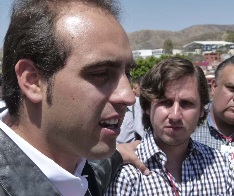 Los hijos de Juan Ignacio Torres Landa.