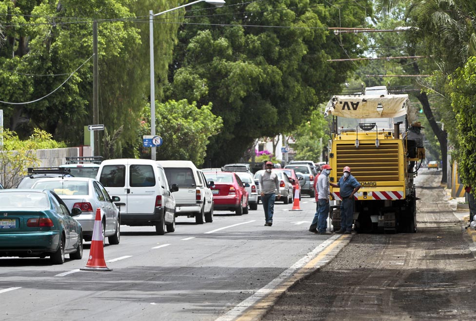 Arrancan obras de repavimentación en avenida Hidalgo 