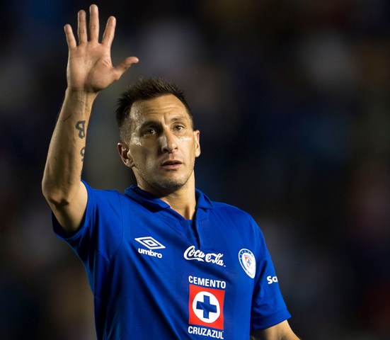 Chaco Giménez,jugador de Cruz Azul