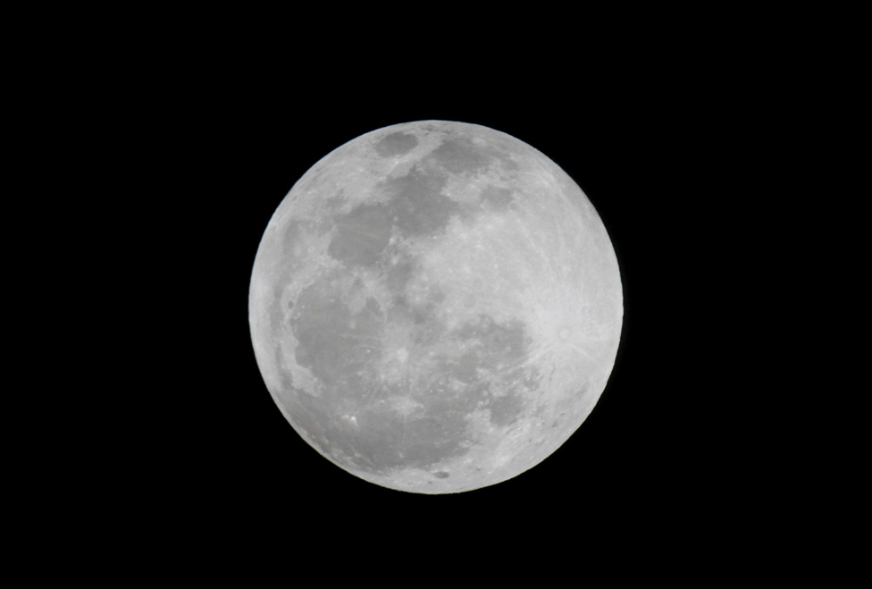 El eclipse lunar visto desde la Sultana del Norte