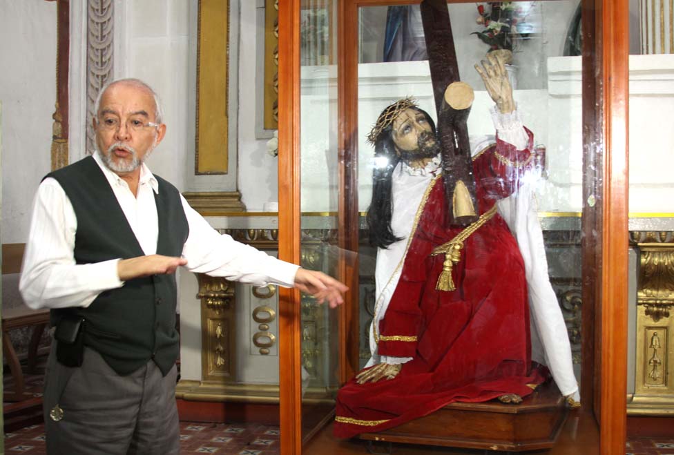 Todo listo para una de las actividades religiosas más importantes de los católicos.