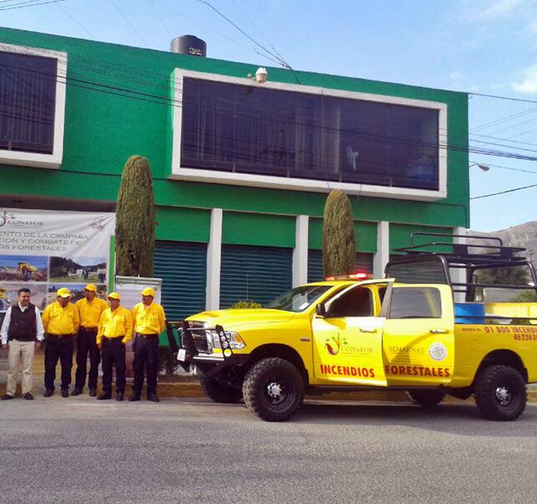 El apoyo se obtuvo de la Conafor a nivel nacional. 
