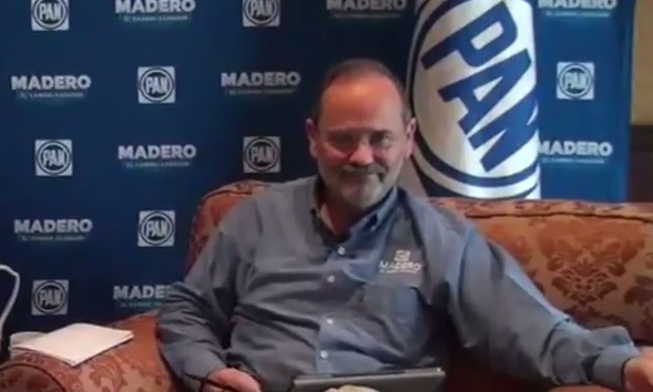 Gustavo Madero, candidato a la presidencia nacional del PAN.