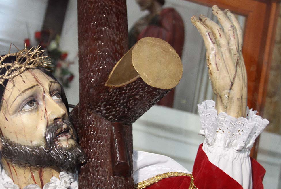 Jesús Nazareno de las Tres Caídas (en imagen) sustituirá al Señor de Analco en la procesión.