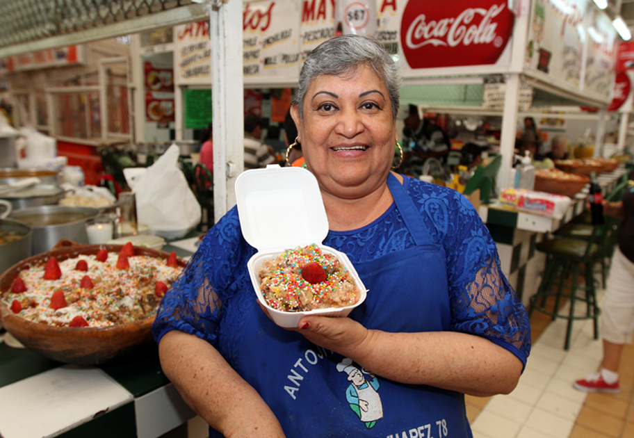 Los platillos del establecimiento de Mayela, son toda una tradición en el Mercado Juárez de Torreón.