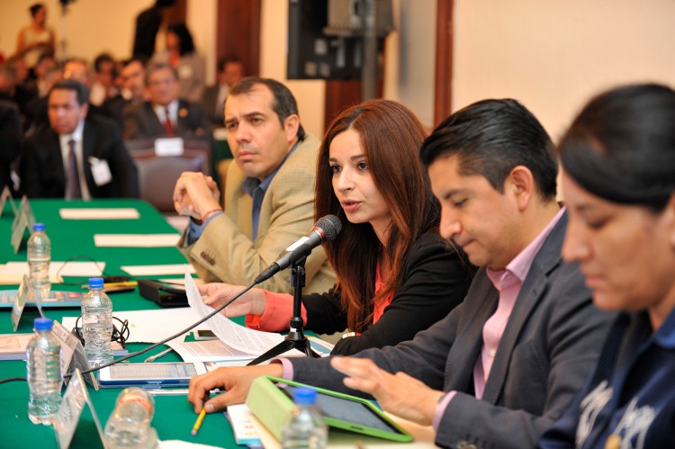 La diputada Laura Ballesteros explicó que la ley de movilidad busca tener al Metro como columna vertebral.