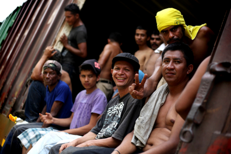 Migrantes en La Bestia
