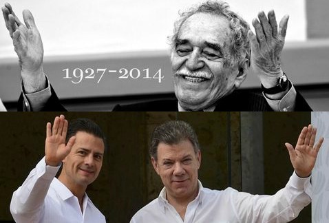 El lunes 21 de de abril los presidentes de México, Enrique Peña Nieto, y de Colombia, Juan Manuel Santos, encabezarán un homenaje al escritor Gabriel 