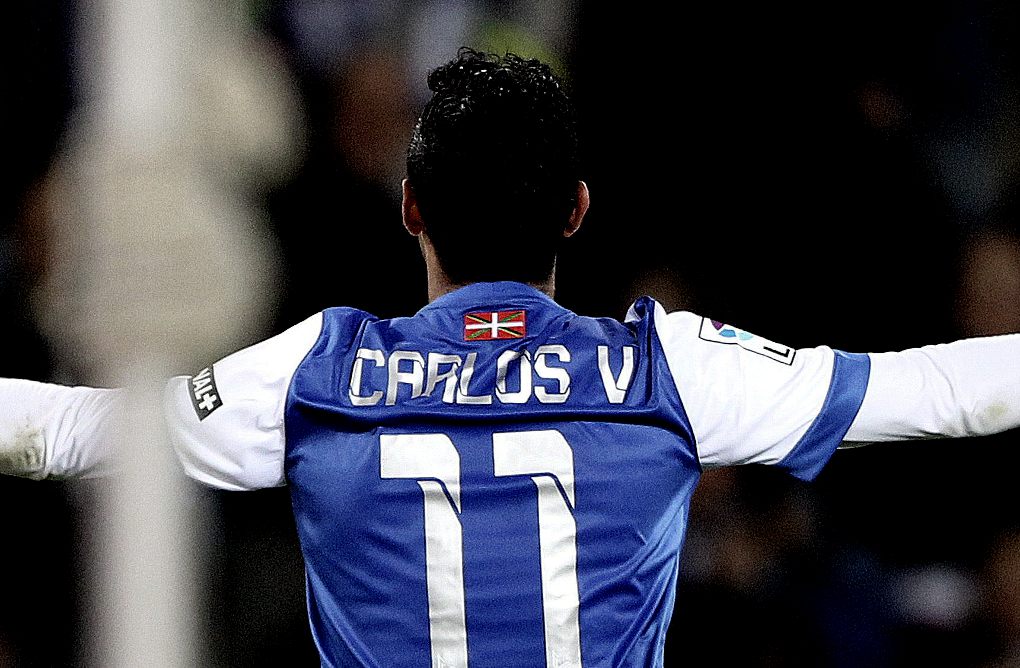 Carlos Vela, jugador de la Real Sociedad