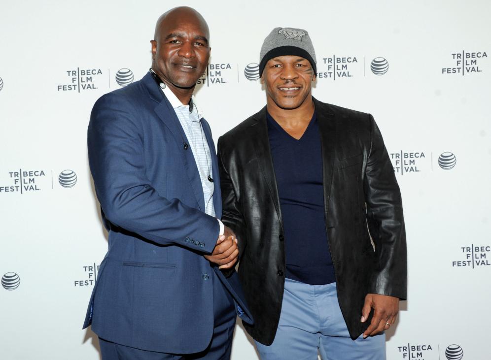Evander Holyfield y Mike Tyson olvidan su rivalidad en el documental 'Champs'. 
