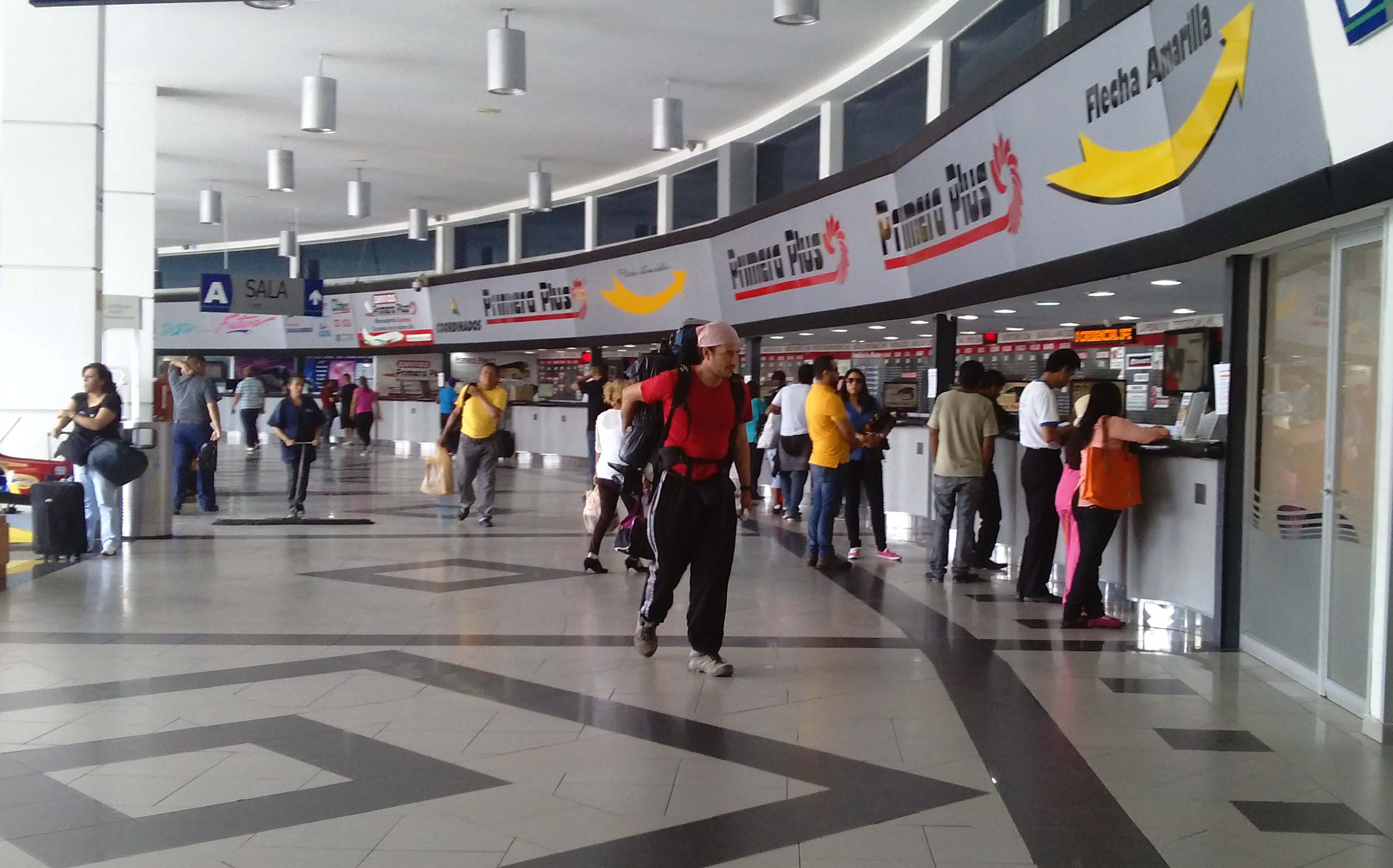 Mayor afluencia en la Central.