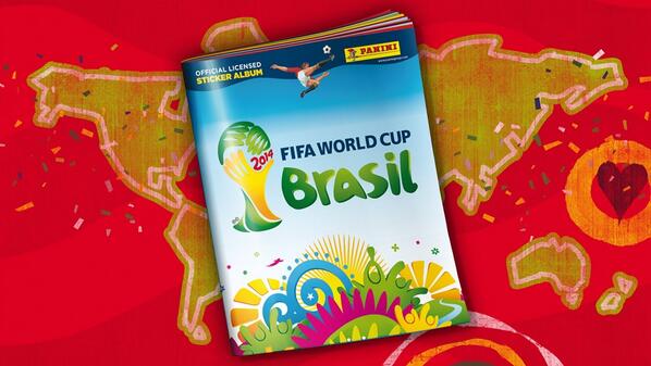 Álbum del Mundial de futbol Brasil 2014.