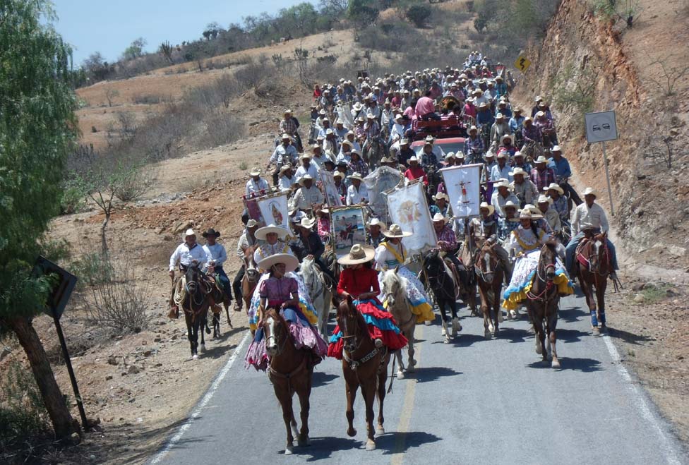 Cabalgata al Señor de las Misericordias.