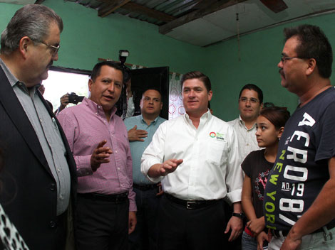 El gobernador Rodrigo Medina de la Cruz estuvo en los eventos.