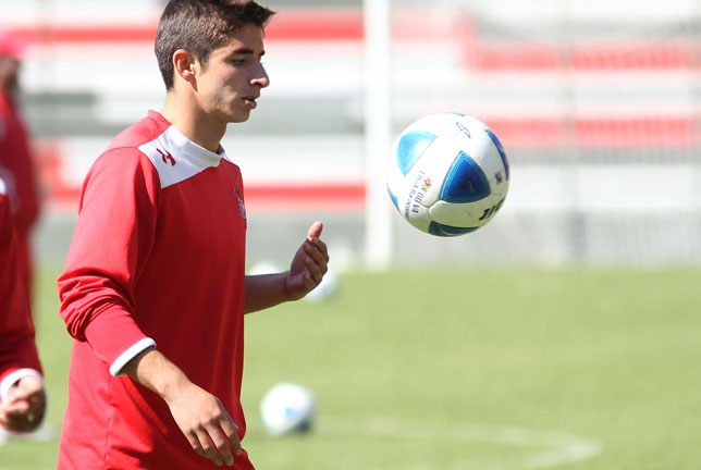 Aspectos del entrenamiento del Toluca.