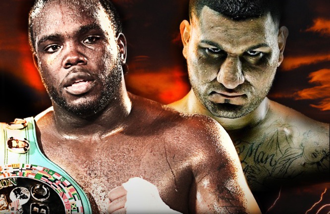 Chris Arreola y  Bermane Stiverne
