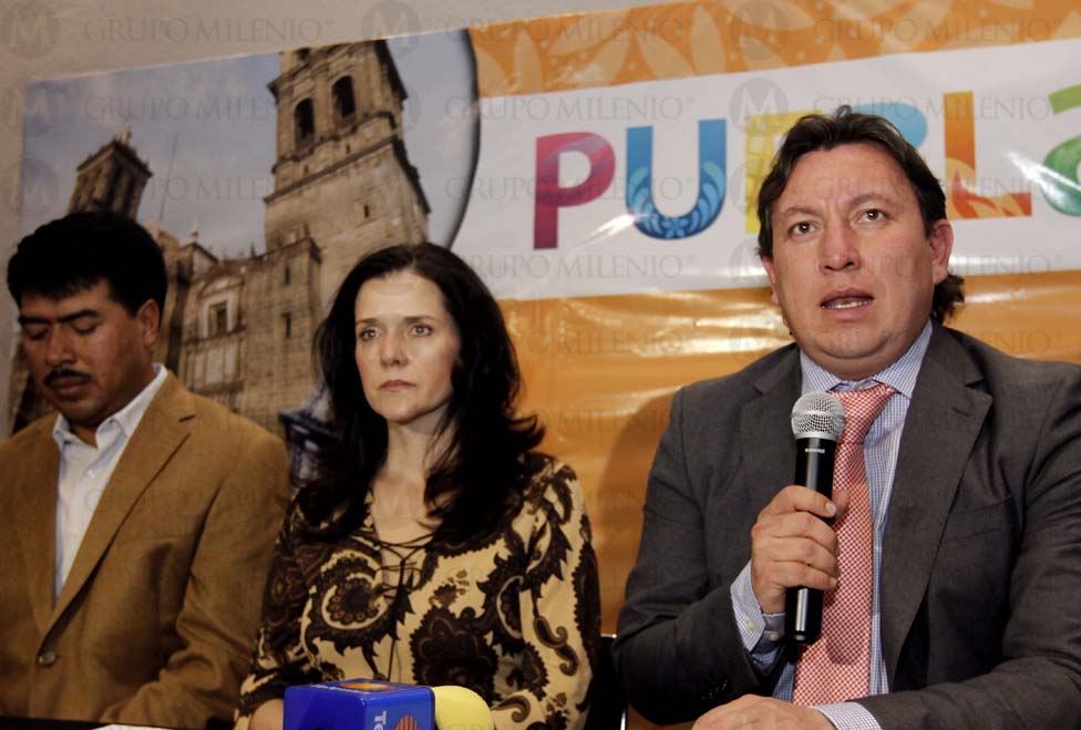 El presidente municipal de Tepeaca, David Huerta, anunció la feria en honor al Niño Doctor.