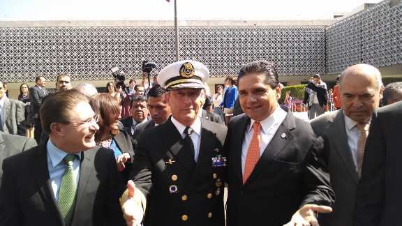 Vidal Francisco Soberón en San Lázaro. 